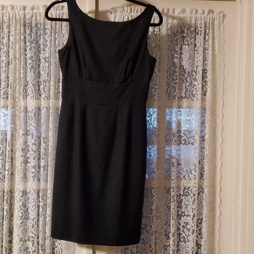 J. Crew Petite Black Wool Dress Size 2P